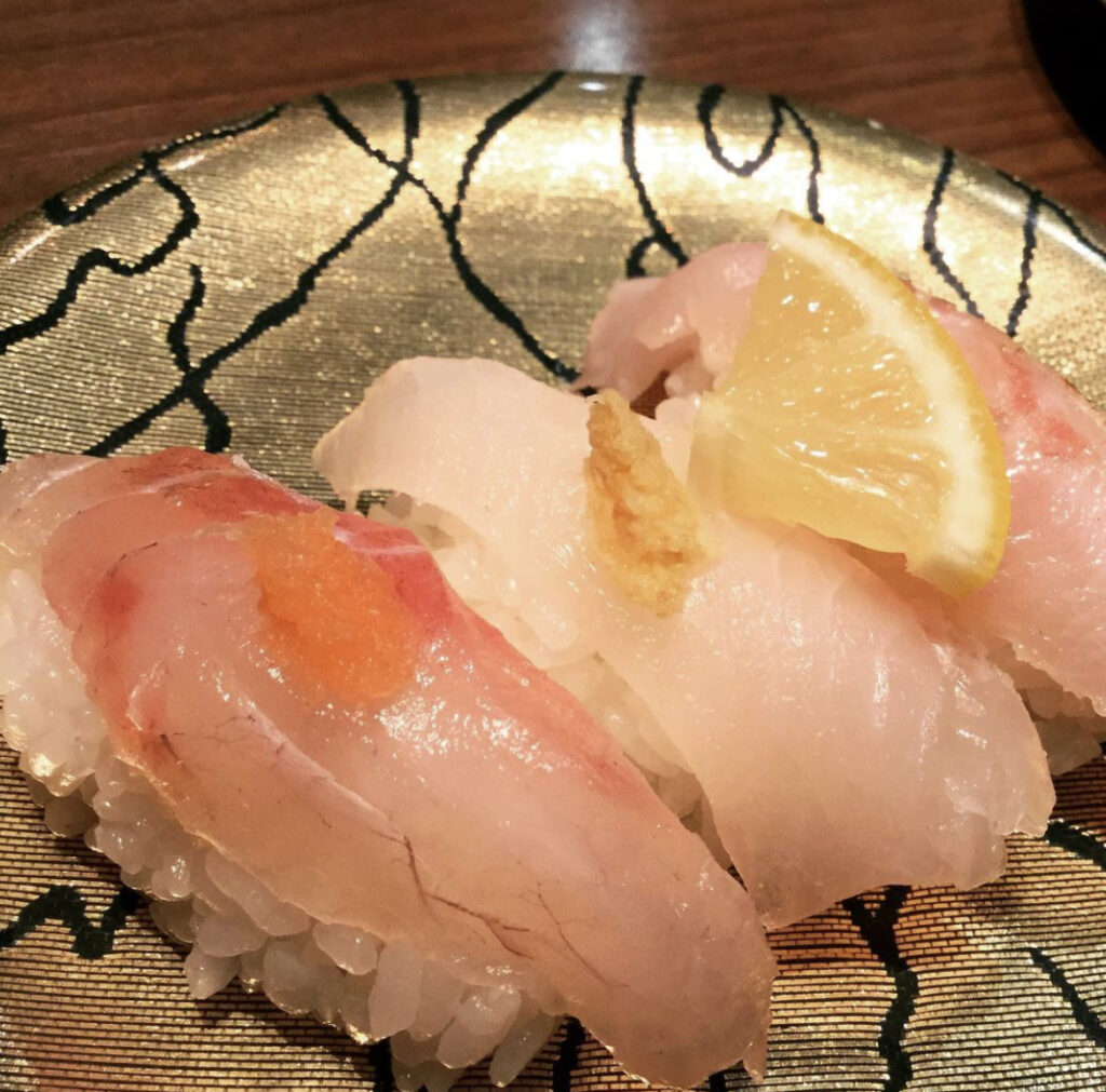 「廻る富山湾 すし玉」の寿司