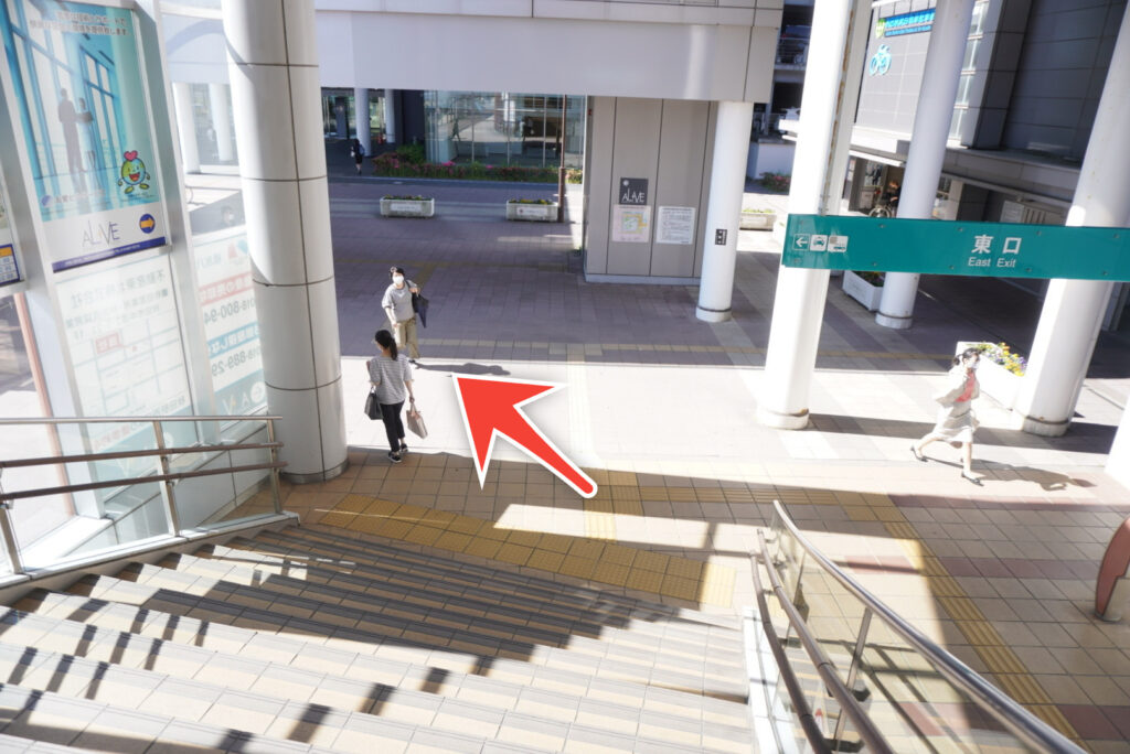 秋田駅東口高速バス乗り場アクセス