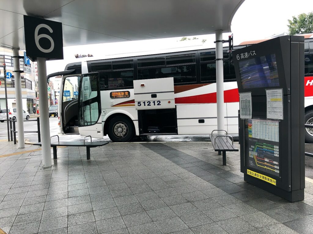 甲府駅バスターミナル