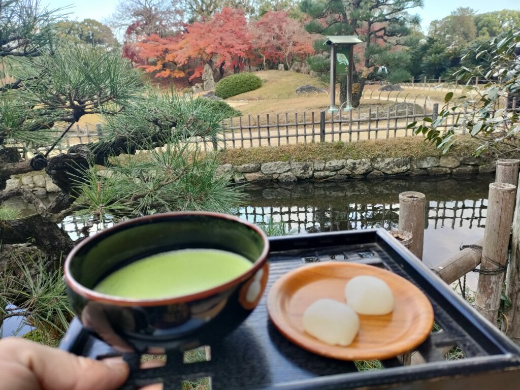 後楽園茶屋餅