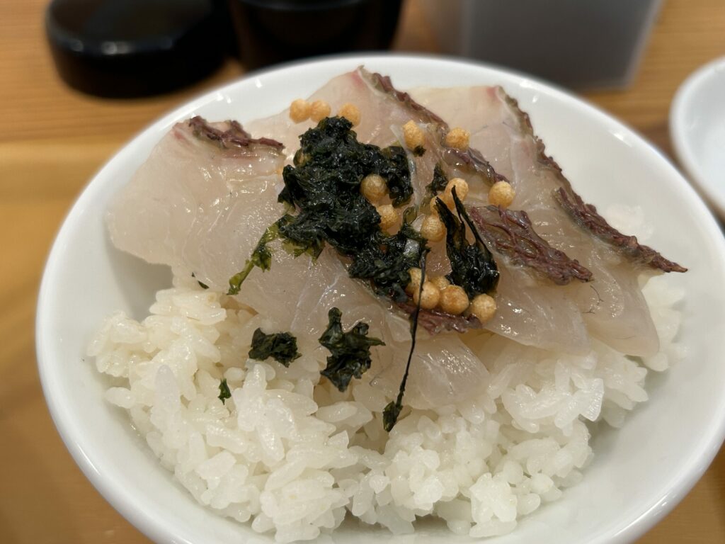 鯛のっけごはん