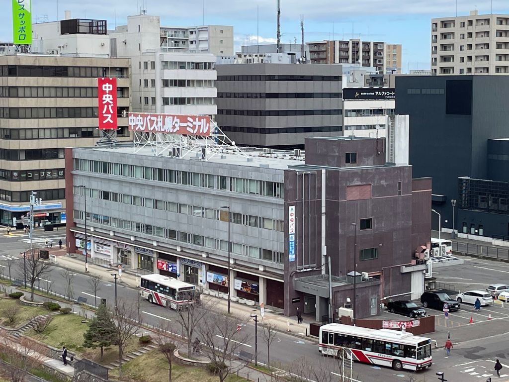 テレビ塔から中央バスBT