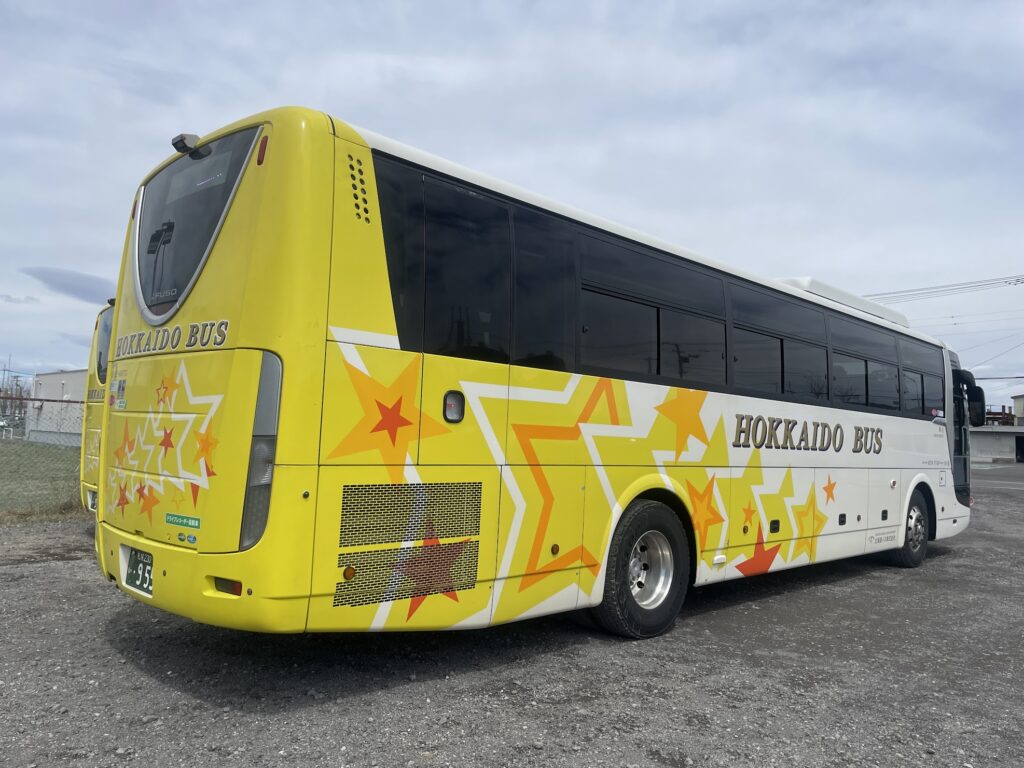 北海道バス　後方
