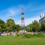 大通公園、テレビ塔（札幌観光ライブラリから）