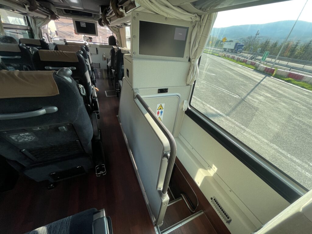 北斗交通車両のトイレ