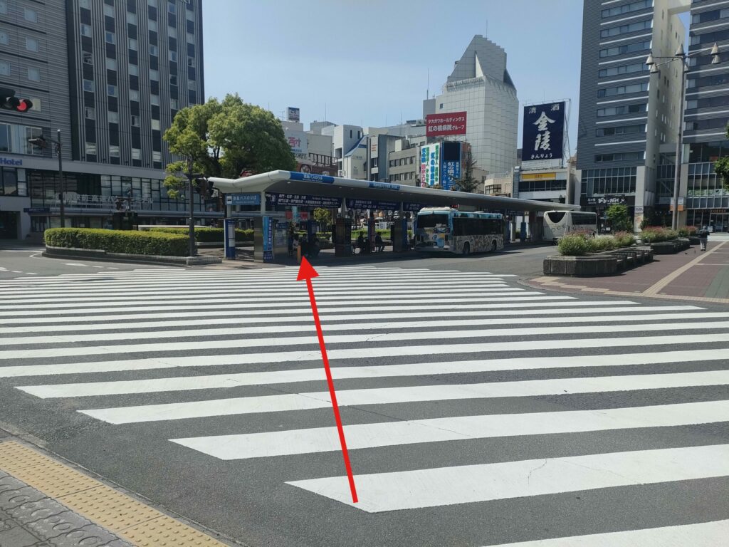 バス停行き方