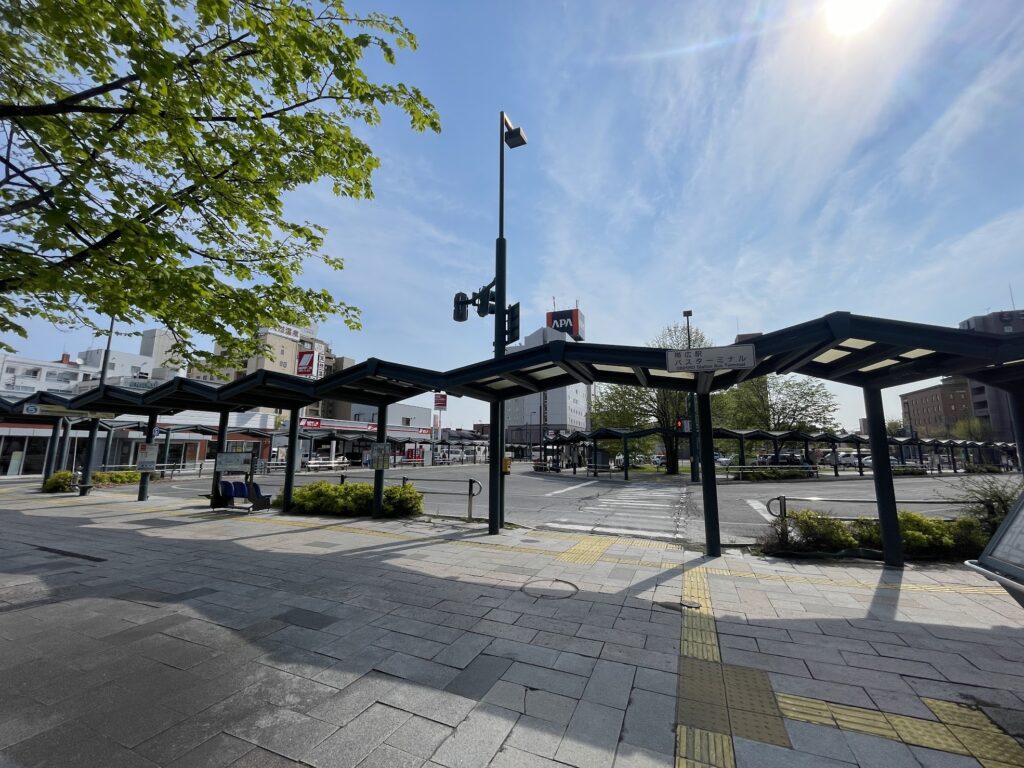 帯広駅バスターミナル