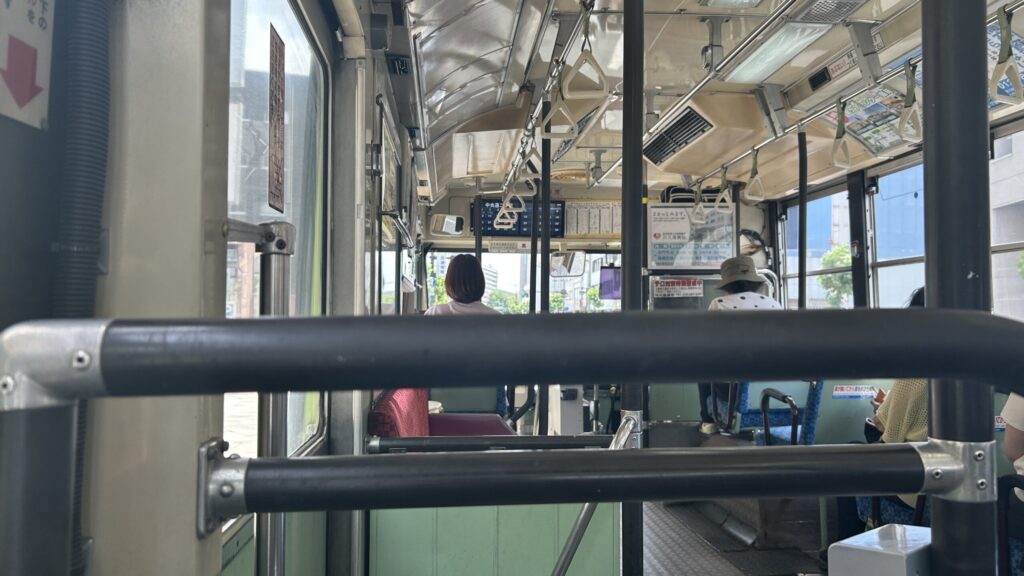 盛岡を走るバス