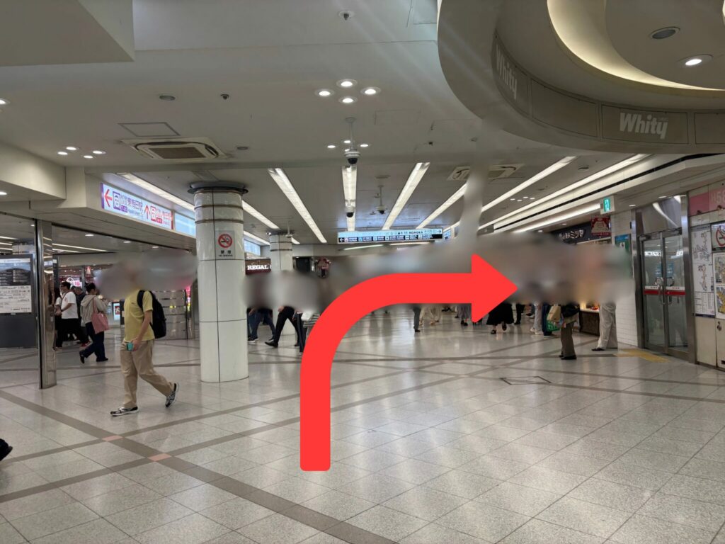 ホワイティ梅田のトイレ