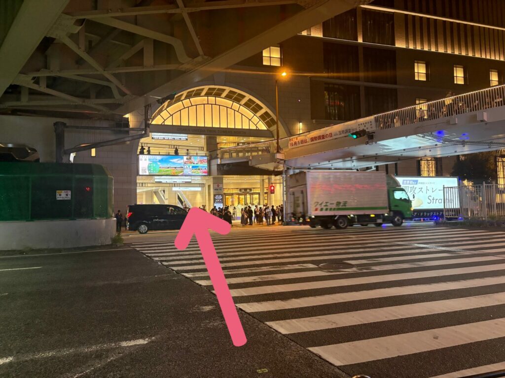 大阪駅前（東梅田駅）バスのりばへのアクセス