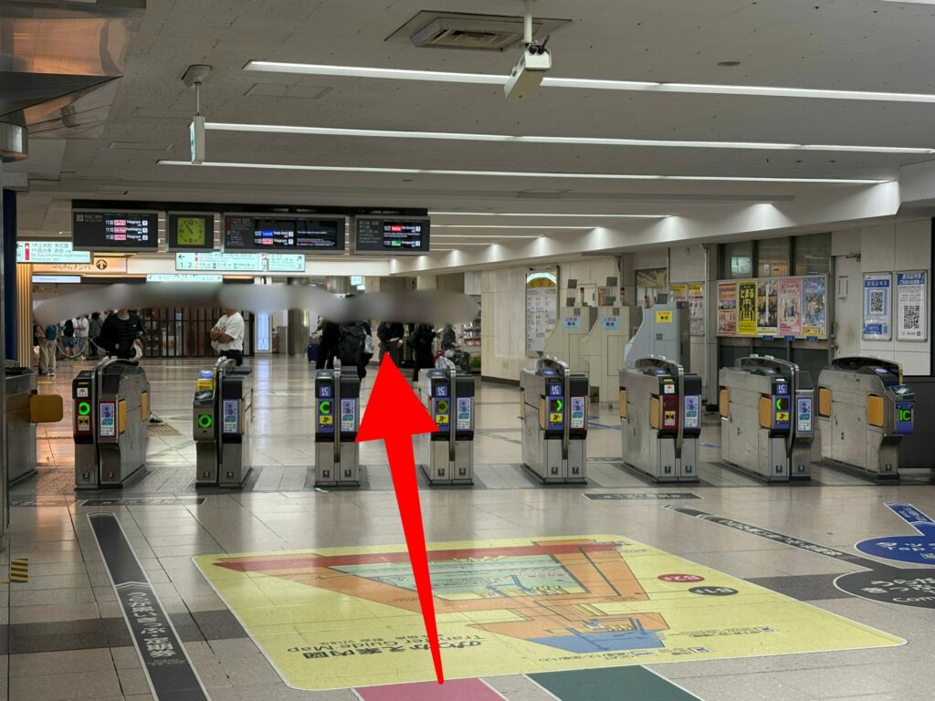 なんばOCATから京セラドーム大阪へのアクセス