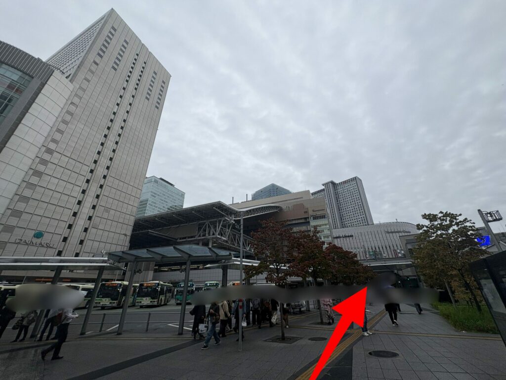 大阪駅前(東梅田駅)バスのりばからの京セラドーム大阪へのアクセス