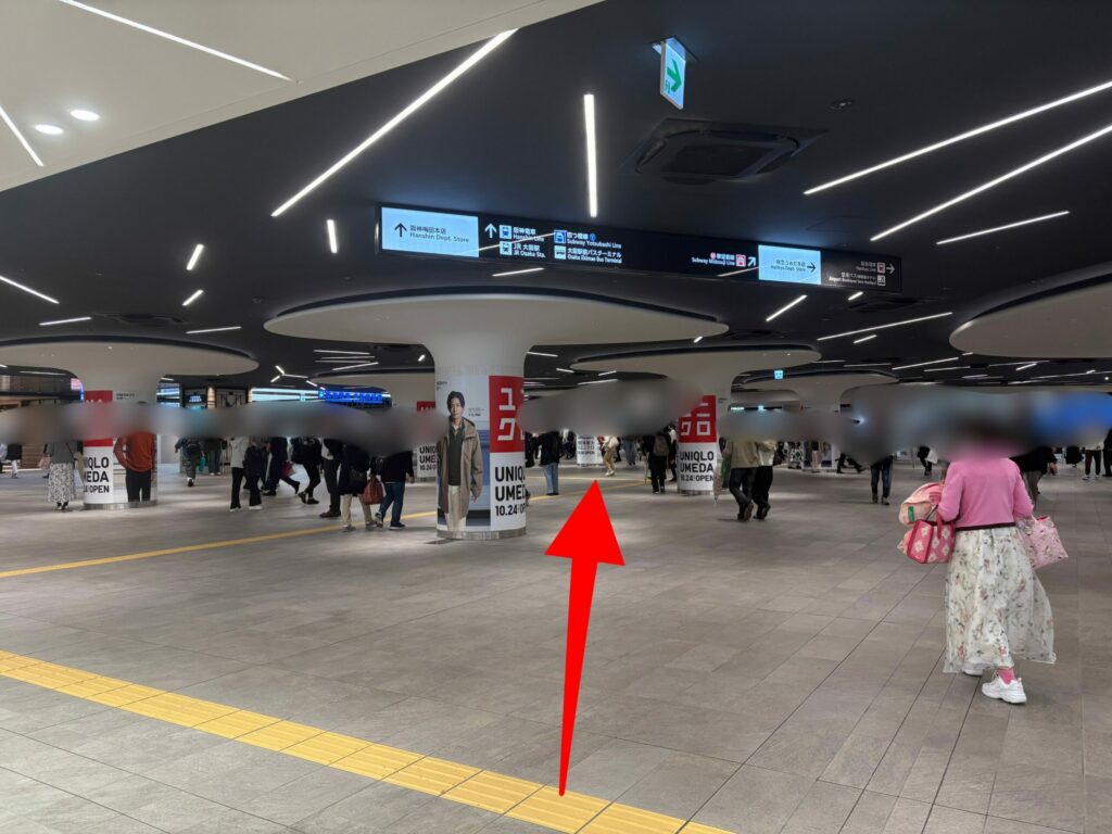 大阪駅前(東梅田駅)バスのりばからの京セラドーム大阪へのアクセス