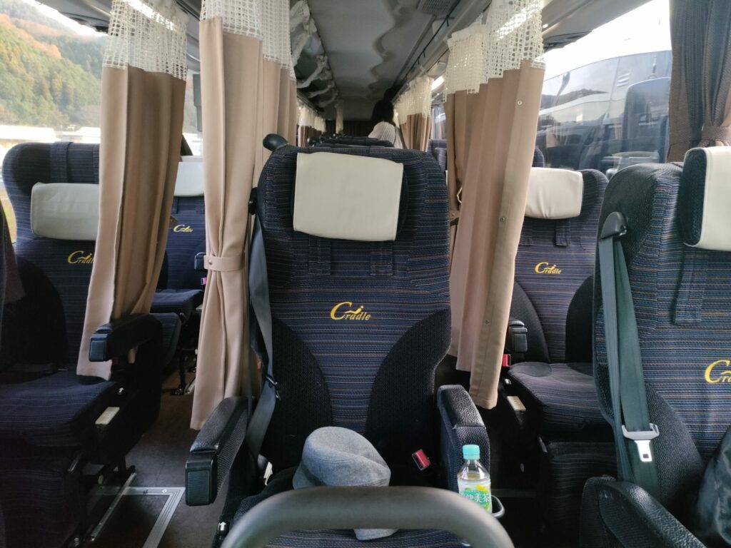 グラン昼特急出雲号車内