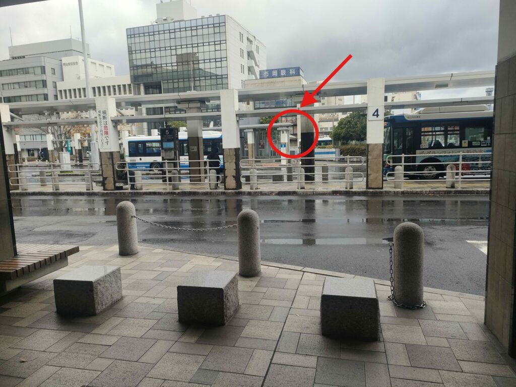 高速バス乗り場