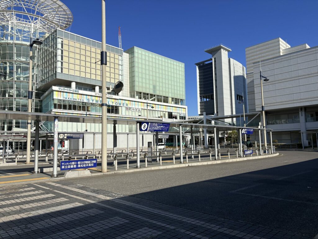 高松駅バスターミナル