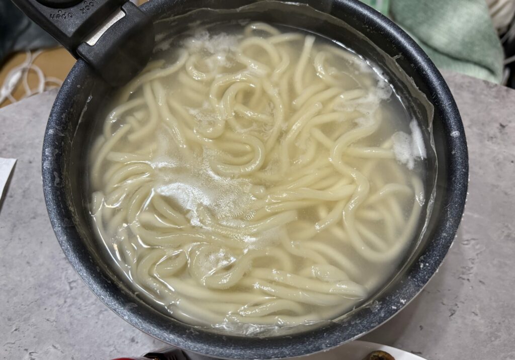 日の出製麺所のおみやげ用のうどん