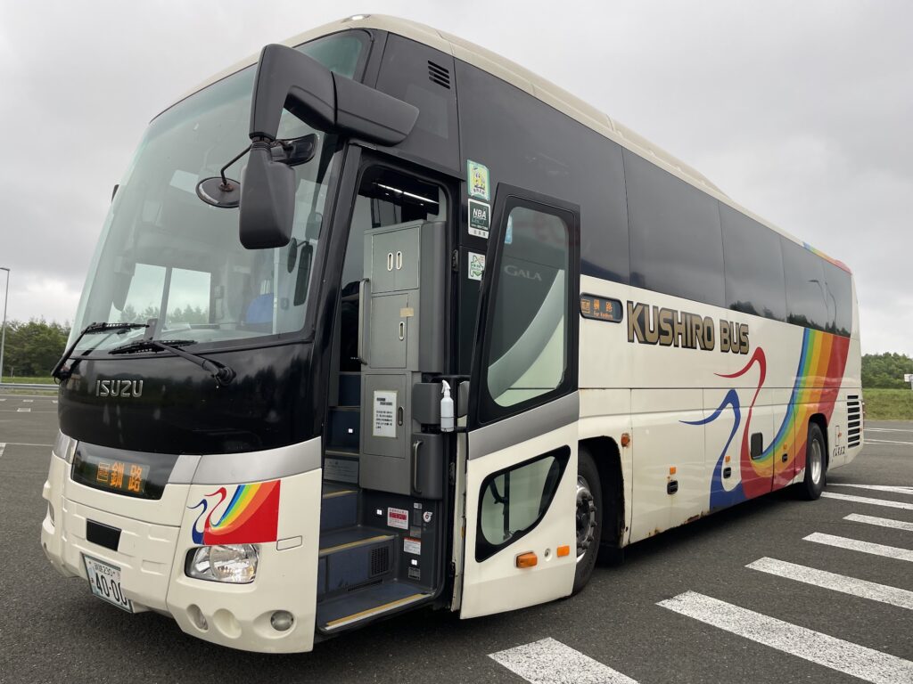 くしろバス車両のスターライト