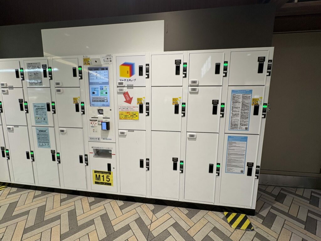 横浜駅構内のコインロッカー