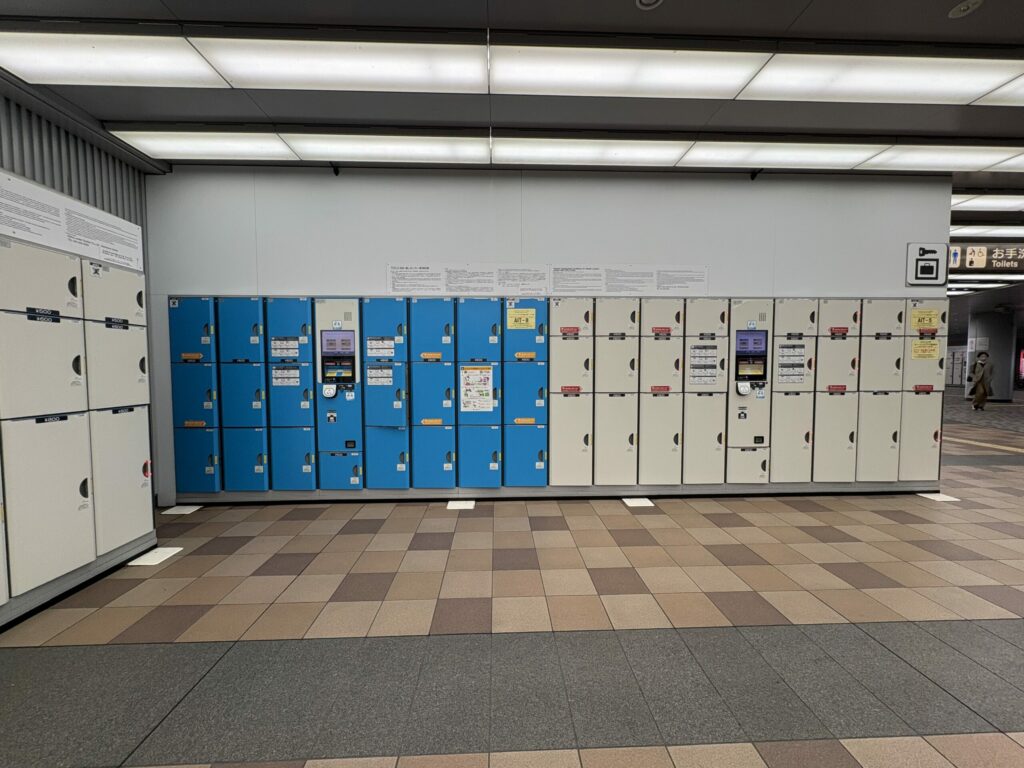 キュービックプラザ新横浜1階ロッカー