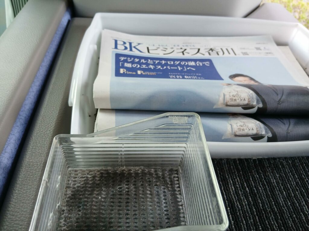 なんごくエクスプレス車内