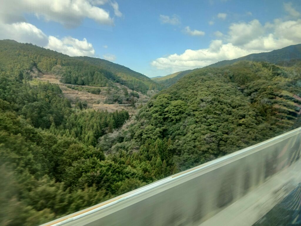 なんごくエクスプレス車窓