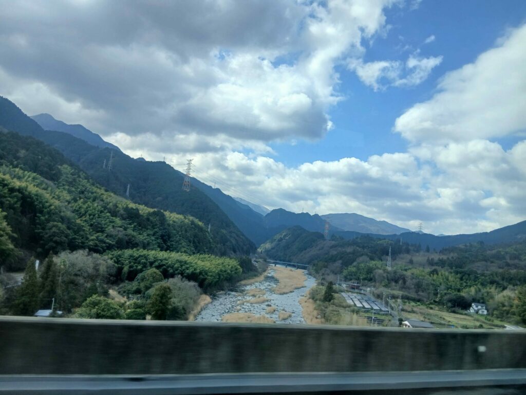 なんごくエクスプレス車窓