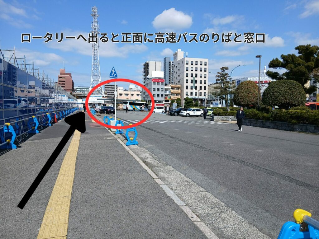 JR松山駅バスターミナル