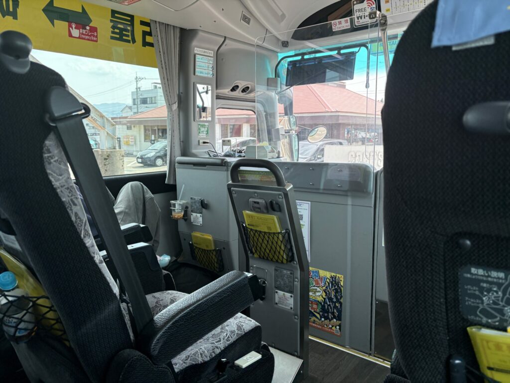 きときとライナーの3列シート