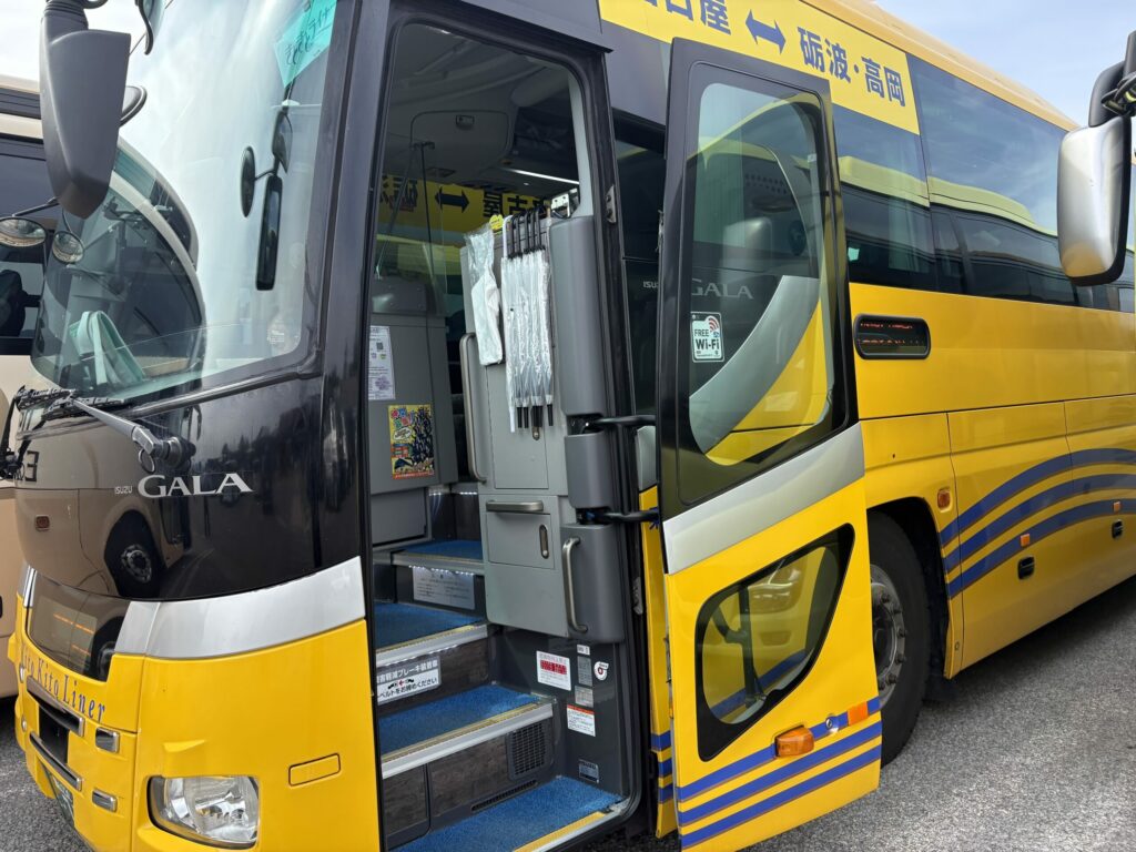 きときとライナーのトランクルーム