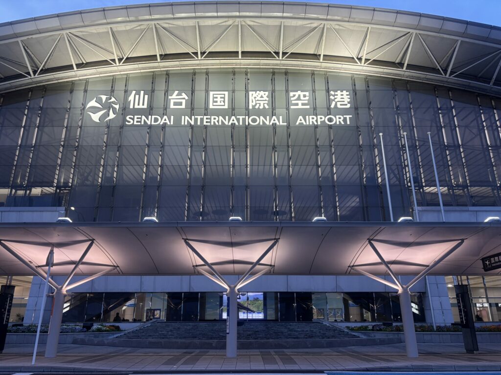 仙台空港の外観
