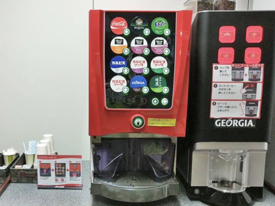 ソフトドリンクコーナー
