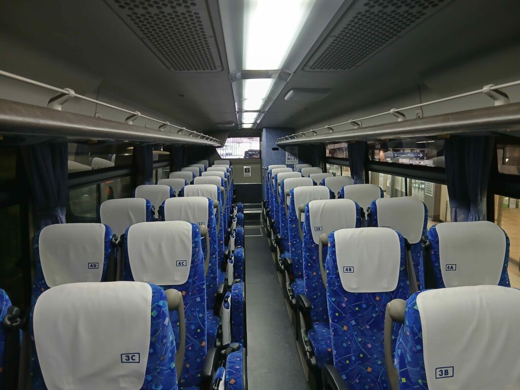 しまなみライナー車内