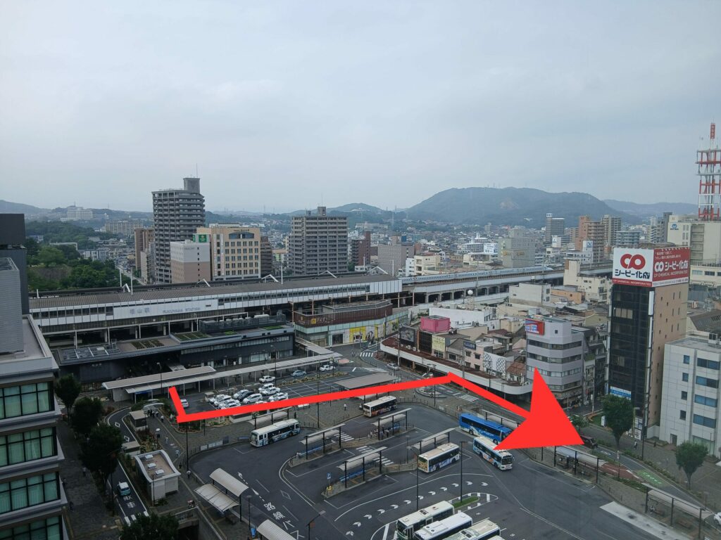 福山駅バスターミナル行き方