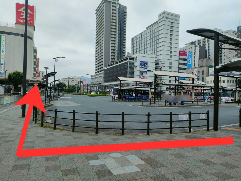 福山駅バスターミナル行き方