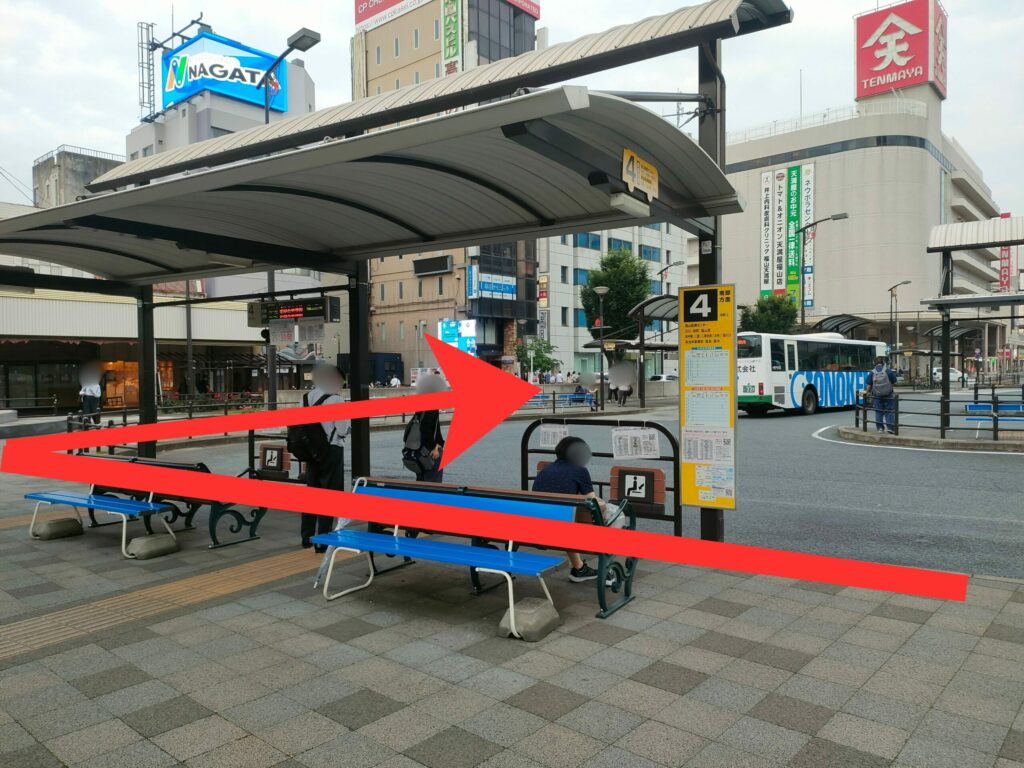 福山駅バスターミナル