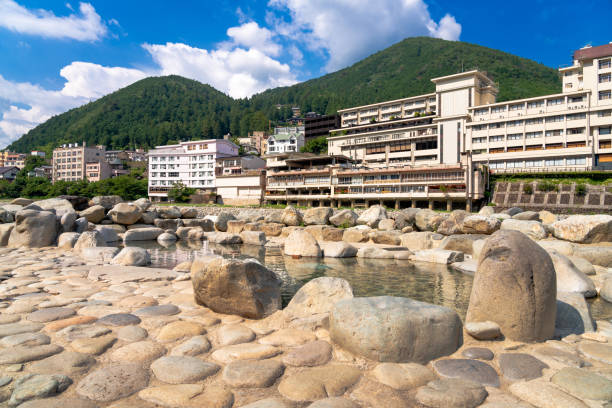 岐阜県・下呂温泉の温泉街