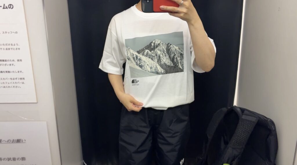 ザ・ノース・フェイス・立山限定Tシャツ